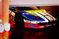 La Ferrari 458 #51, de Gianmaria Bruni et Toni Vilander, AF Corse en exposition