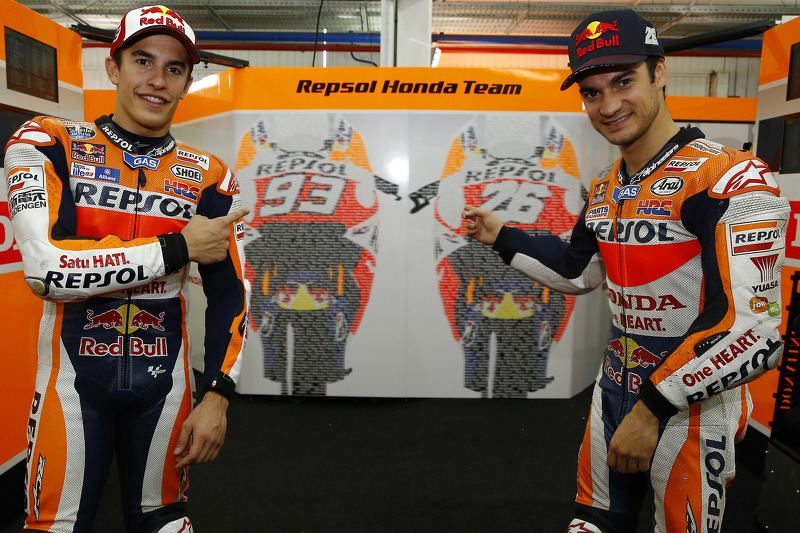 Marc Marquez and Dani Pedrosa, Repsol Honda Team