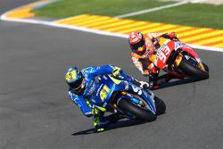 Aleix Espargaro, Team Suzuki MotoGP and Marc Marquez, Repsol Honda Team