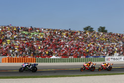 Jorge Lorenzo, Yamaha Factory Racing, und Marc Marquez and Dani Pedrosa, Repsol Honda Team