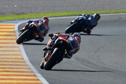 Jorge Lorenzo, Yamaha Factory Racing, und Marc Marquez and Dani Pedrosa, Repsol Honda Team