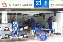 Box de Felipe Nasr