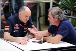 Franz Tost, Scuderia Toro Rosso Team Principal com Carlos Sainz