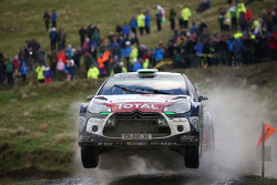 Mads Ostberg and Jonas Andersson with Kris Meeke and Paul Nagle, Citroën World Rally Team