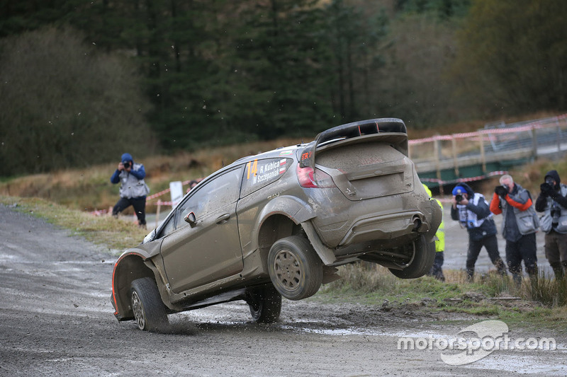 Robert Kubica y Maciek Szczepaniak, Ford Fiesta WRC
