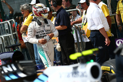 Segundo lugar de la clasificación Lewis Hamilton, Mercedes AMG F1 W06