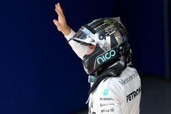 Polesitter Nico Rosberg, Mercedes AMG F1 Team