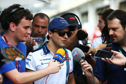 Felipe Massa, Williams con los medios