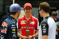 Pierre Gasly, Red Bull Racing, Esteban Gutierrez, Ferrari y Stoffel Vandoorne, McLaren