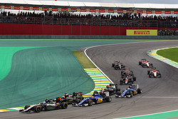Серхио Перес, Sahara Force India F1 VJM08 на старте гонки