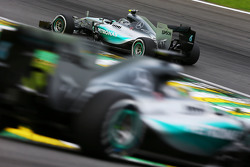 Nico Rosberg, Mercedes AMG F1 W06 y Lewis Hamilton, Mercedes AMG F1 W06