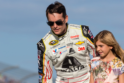Jeff Gordon, Hendrick Motorsports Chevrolet with daughter Ella Sofia