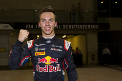 Polesitter Pierre Gasly, DAMS