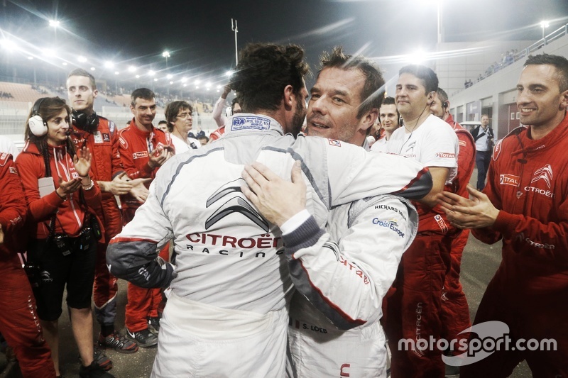 Emotie bij Sébastien Loeb