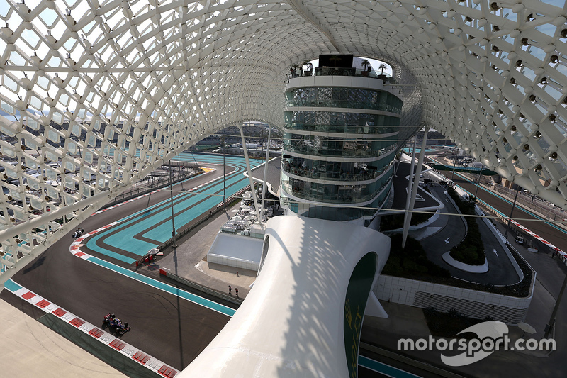 Max Verstappen in Abu Dhabi