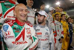 Gabriele Tarquini, Honda Civic WTCC, Honda Racing Team JAS, Jose Maria Lopez, Citroën C-Elysée WTCC,