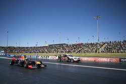 Daniel Ricciardo, Red Bull-Renault RB7 and Nick Percat