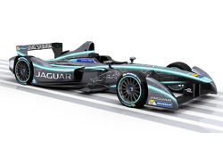 Окрас автомобиля Jaguar для Формулы E