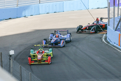 Daniel Abt, ABT Schaeffler Audi Sport en Robin Frijns, Amlin Andretti Formula E en Stéphane Sarrazin