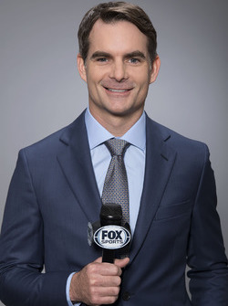 Jeff Gordon as Fox Sports television commentator