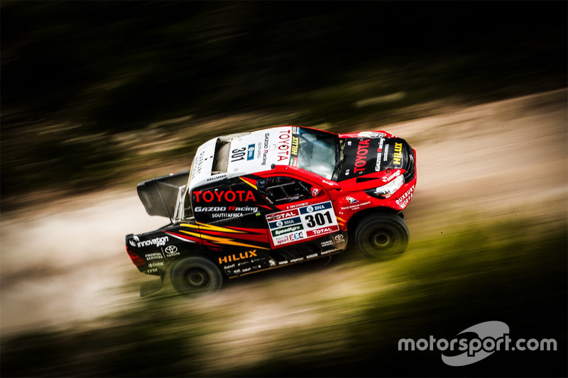 #301 Toyota: Giniel de Villiers, Dirk Von Zitzewitz