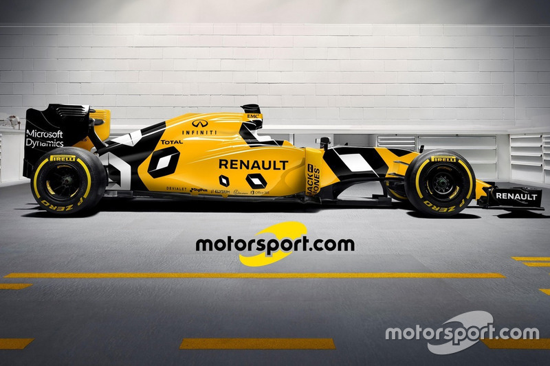 Nuestro diseño para el nuevo Renault RS16 -Opción B
