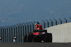 Motorschaden: Felipe Massa, Scuderia Ferrari, F2008