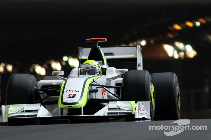 2009: Ganador de la carrera Jenson Button (Brawn-Mercedes BGP 001)