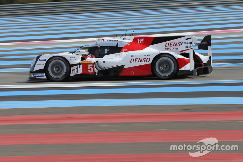 #5 Toyota Racing Toyota TS050 Hybrid: Anthony Davidson, Sébastien Buemi, Kazuki Nakajima