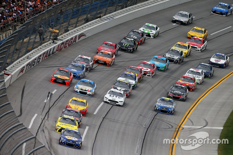 Talladega : Le phénomène d'aspiration