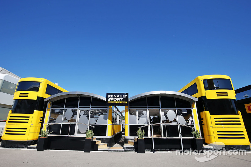 Renault Sport F1 Team motorhome
