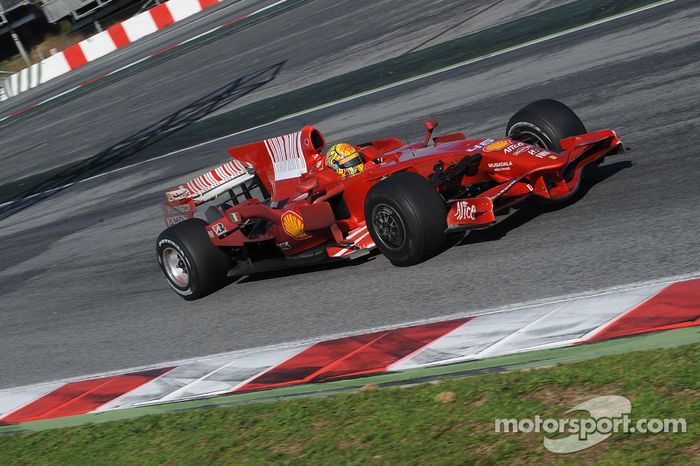 Valentino Rossi, Ferrari F2008