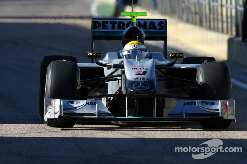 Ніко Росберг, Mercedes W01