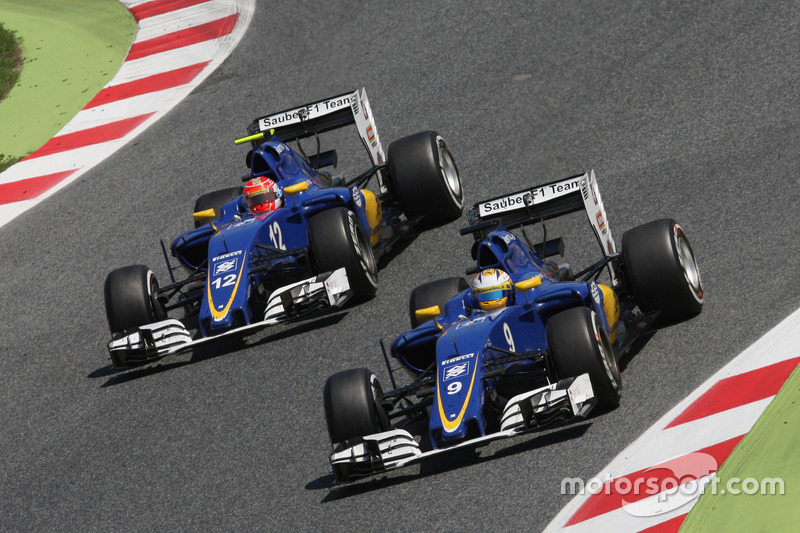 Felipe Nasr und Marcus Ericsson