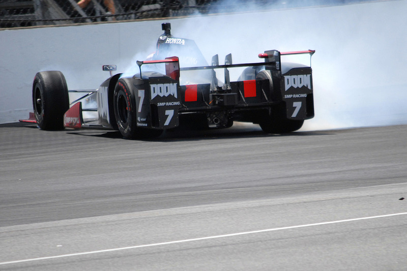 Tour 116 - Crash de Mikhail Aleshin et Conor Daly