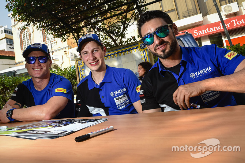 #7 YART Yamaha Official EWC Team: Broc Parkes, Marvin Fritz, Ivan Silva