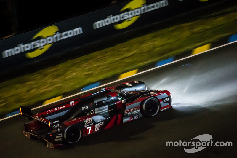 #7 Audi Sport Team Joest Audi R18: Marcel Fassler, Andre Lotterer, Benoit Tréluyer